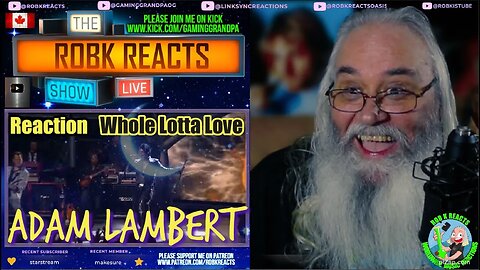 Adam Lambert Reaction - Whole Lotta Love AI 8 - Requested