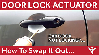 Car Door Lock Fix – Actuator Replacement – Ford Focus Mk1