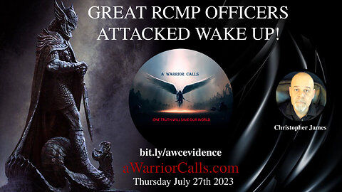 Great RCMP Officer Attacked - Wake Up!