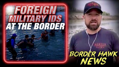 EXCLUSIVE: Foreign Military ID's Found on The Rio Grande!