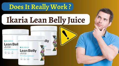 Ikaria Lean Belly Juice Reviews - Ikaria Lean Belly Juice 2023 Works?