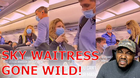 Allegiant Air Flight Attendant Kicks Man Off Plane For Wearing 'Let's Go Brandon' On Mask
