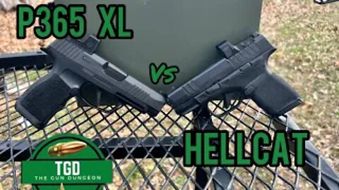 Sig P365 XL vs Springfield Hellcat with micro red dots