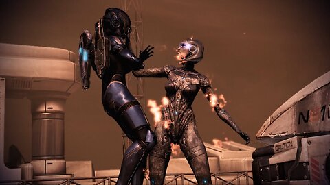 Dr Eva Almost Kills Ashley On Mars - Mass Effect 3 Legendary Edition