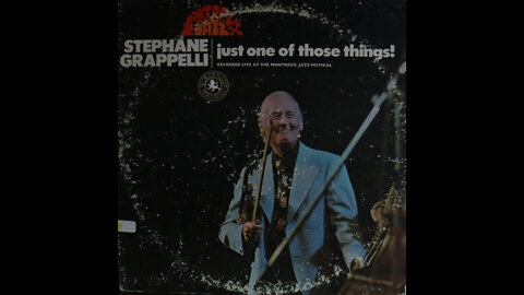Stephane Grappelli - Just One Of Those Things (1973) [Complete LP]