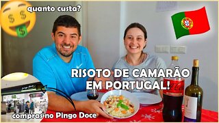 Comprinhas no Pingo Doce em Portugal | Risoto de camarão em Portugal