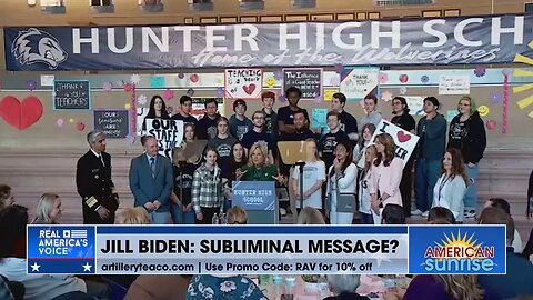 JILL BIDEN'S SUBLIMINAL MESSAGE