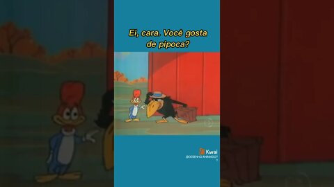 picapau ei cara você gosta de pipoca #shorts