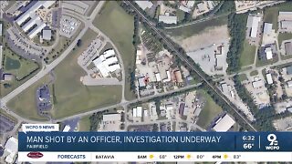 Officer shoots man in Fairfield