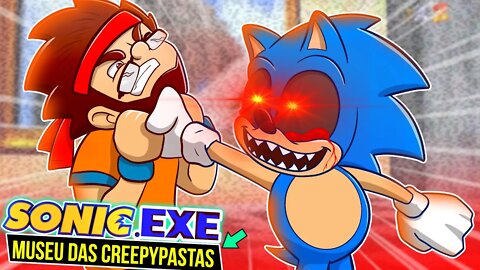 NOVOS jogos ASSUSTADORES SONIC EXE 😱 | Creepypasta Museum 3D