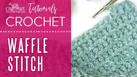 Learn How to Crochet a Blanket using Bernat Velvet Yarn
