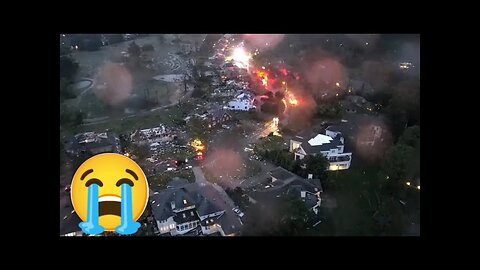 Drone video captures tornado aftermath in Virginia Beach | USA TODAY