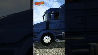 Scania T4 Series Motor v8 Stralador #Shorts #shortsyoutube #youtubeshorts