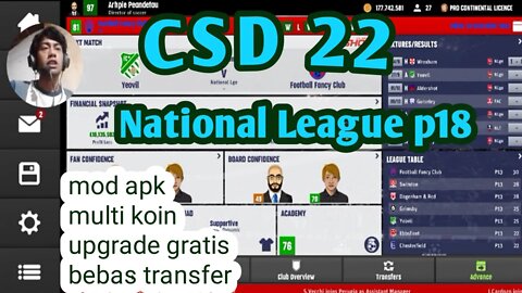 Club Soccer Director CSD22 | National League p18 vs Kings Lynn Town