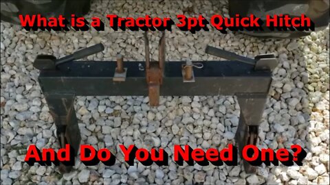 Tractor 3pt Quick Hitch Overview