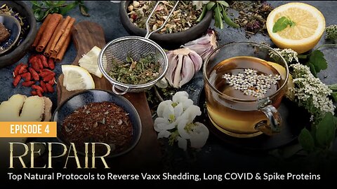REPAIR: Top Natural Protocols to Reverse Vaxx Shedding, Long COVID & Spike Proteins (Episode 4)