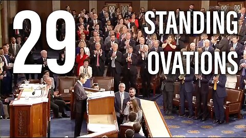 Congress gives 29 standing ovations for president of foreign nation that harms the US