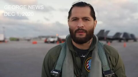 UFC Fighter 'GAMEBRED' Jorge Masvidal vs. Air Force Fighter Jet!