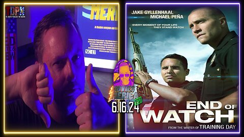 End Of Watch (2012) SPOILER FREE REVIEW LIVE | Movies Merica | 6.16.24