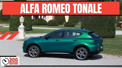 ALFA ROMEO TONALE all about the new small suv car Technology