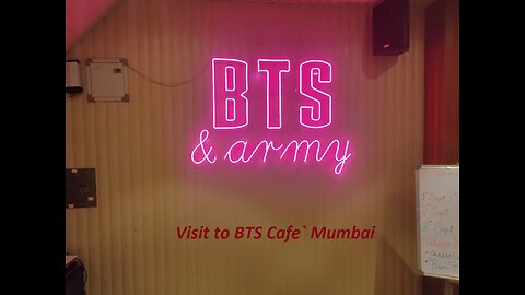 BTS Cafe` in Mumbai 🔥💜 #BTS #INDIA | A New BTS Themed in Mumbai, India, “Bang Tan Shefs” Restaurant