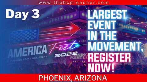 Turning Point USA in Phoenix, Arizona | Day 1 #AMFEST #AMFEST2022 #video