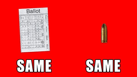 The Ballot Is the Bullet