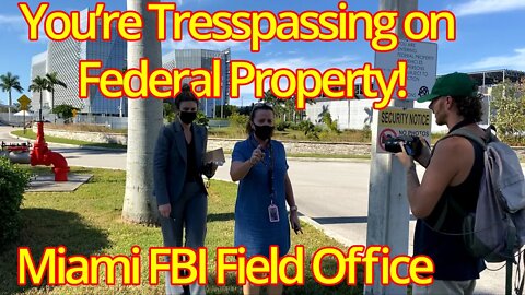 FBI Investigates Lawful Activity. Removes Badge and Fails to Identify. Does Walk of Shame.