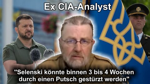 Ex-CIA-Analyst: "Selenski könnte binnen drei bis vier Wochen durch einen Putsch gestürzt werden"