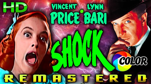 Shock - FREE MOVIE - HD COLOR REMASTERED (Excellent Quality) - Film Noir - Starring Vincent Price
