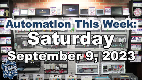 Automation This Week for September 9, 2023