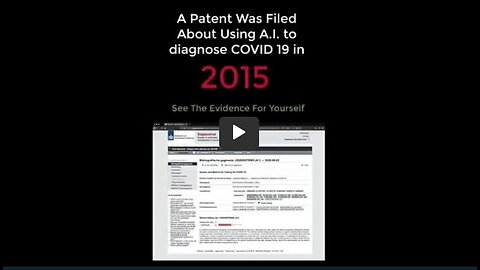 ROTHSCHILD PATENTED COVID19 BIOMETRIC PCR TEST 2015