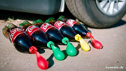 Crushing Experiment: Car vs Coca Cola - Unbelievable Results! | Smash hub