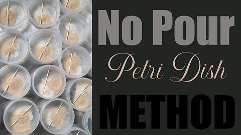 No Pour Petri Dish
