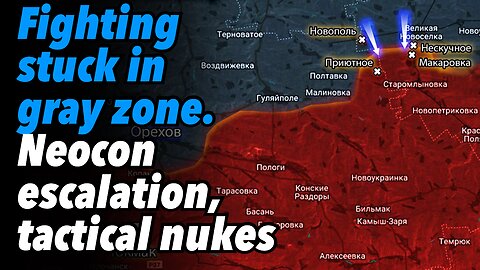 Fighting stuck in gray zone. Neocon escalation, tactical nukes