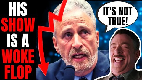 Jon Stewart's Apple TV Show Is A WOKE FLOP! | "The Problem" Ratings Plummet 80% And He Is MAD!