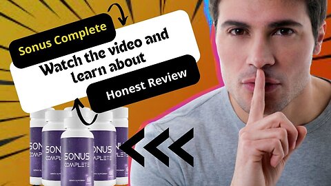 sonus complete work | sonus complete relief tinnitus suplement | ingredients honest review