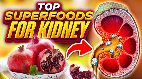 BOOST YOUR KIDNEY WITH THESE TOP SUPERFOODS! 🌟🍇 #KidneyHealth #Superfoods #WellnessJourney #kidney