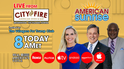 American Sunrise LIVE from City Fire American Oven and Bar in The Villages, FL