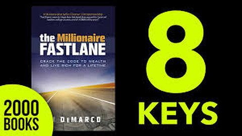 THE MILLIONARE FASTLANE SUMMARY - M.J. DeMarco Self-Help Finance book summary