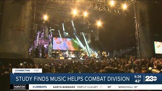 Study finds music helps combat division