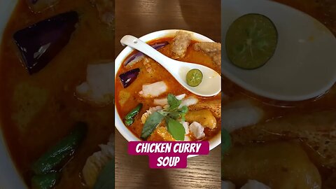 Delicious Curry Soup in Malaysia