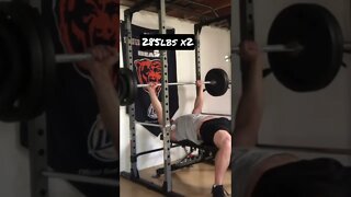 285 Bench Press Fail #shorts