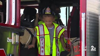 Superheroes surprise students