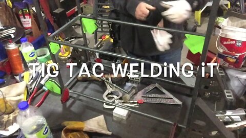 Shoe & Bench Build Pt. 4 - All tack welded up