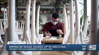 Local impact of Arizona January 1 minimum wage increase