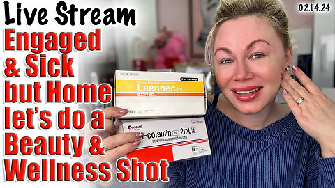 I am Engaged & Sick, lets do a Beauty & Wellness Shot! Laennec + Vitamin B| Code Jessica10