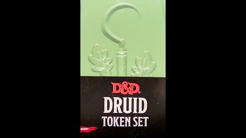 D&D Druid Token Set (2020, Gale Force Nine) -- What's Inside