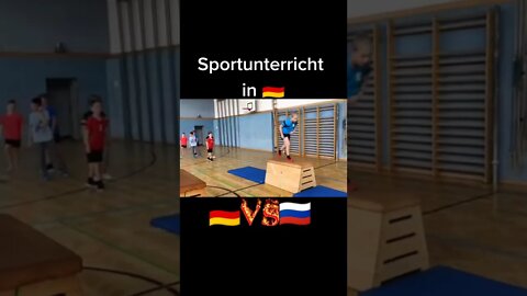 Sport Unterricht #witzig #Russland #deutschland