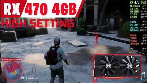 HITMAN 3 - RX 470 4GB - i5 4590 - High Setting - 1080p Jaziii